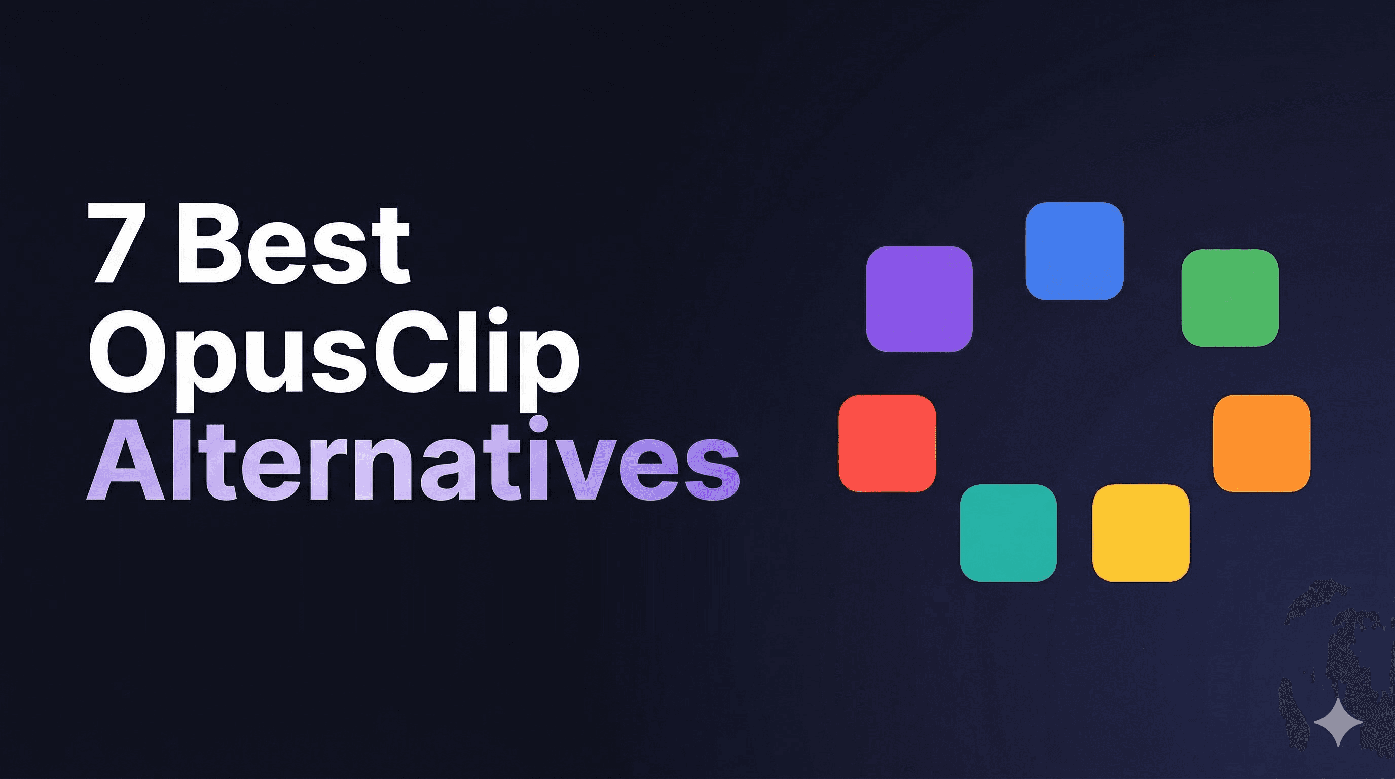 7 best OpusClip alternatives for long-form video in 2026