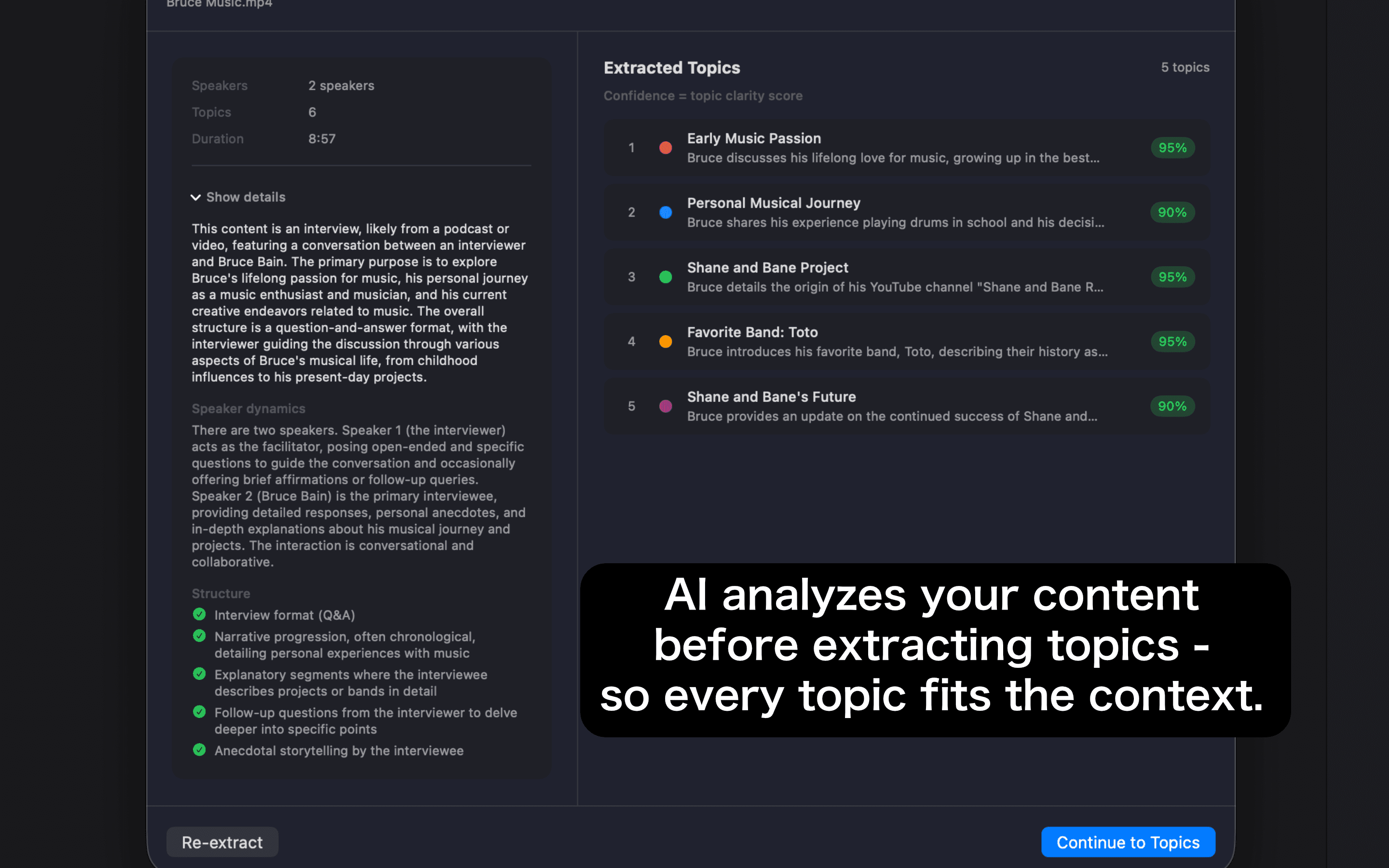 Context — AI understands your content first